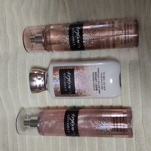 Bath & Body Works A Thousand Wishes Set Smell Once